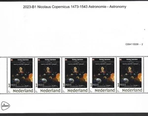 Niederlande 2025-B1 N. Kopernikus: Astronomie Weltraum SHEETLET mnh u - Bild 1 von 1