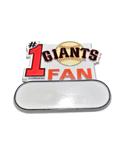 SAN FRANCISCO GIANTS #1 FAN MAGNET #1 GIANTS FAN SIZE 3 BY 3 NEW MLB Cover