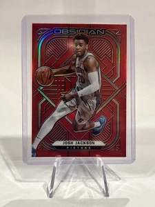 2020-21 Panini Obsidian - Electric Etch Red Flood #134 Josh Jackson🔥🔥🔥 - Picture 1 of 2