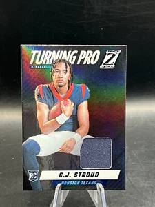 2023 Zenith Football CJ Stroud Turning Pro Memorabilia #TPM-CSD Houston Texans - Picture 1 of 2