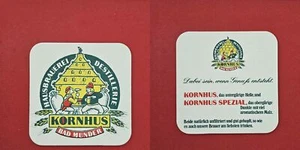 Kornhus baño boca granero amarillo cervecería tapa de cerveza montaña rusa beermat - Imagen 1 de 1