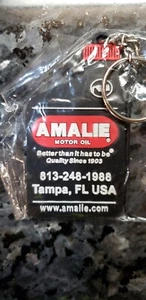 AMALIE MOTOR OIL Llavero Llavero ¡NUEVO! - Imagen 1 de 1