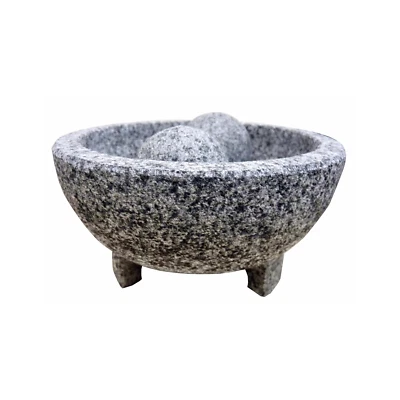 USA Granite Molcajete Spice Grinder 6-Inch, Gray - Image 1 of 4