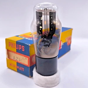 Philips AZ31 U143 tube, NOS NIB, full wave tube rectifier, Eindhoven factory - Picture 1 of 7