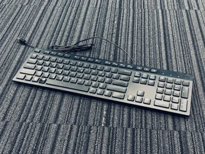 FAULTY Dell KB216t GREEK Slim Office Multimedia USB Keyboard (Black) - Picture 1 of 4