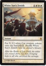White Sun's Zenith *Rare* Magic MtG x1 Mirrodin Besieged SP