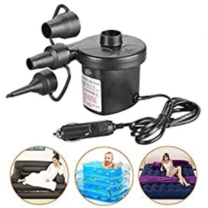 Caricabatteria Auto Elettrica Pompa Aria Pompa Gonfiabile Automatica 3 Ugelli Valvola Universale - Foto 1 di 6