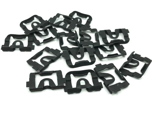 67-80 GM Front Windshield Rear Window Reveal Moulding Molding Trim Clips 10pc KK - Foto 7