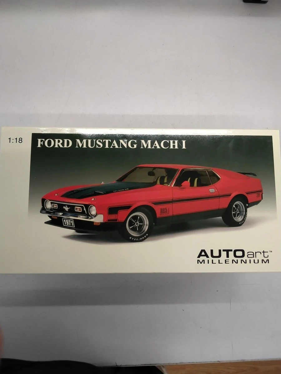 ミニカー Autoart ford Mustang Mach I AUTOart 1/18 FORD MUSTANG MACH 1 FASTBA RED | eBay