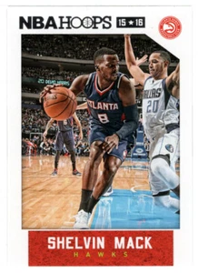 Shelvin Mack - Atlanta Hawks (NBA) 2015-16 Panini Hoops # 208 MT - Picture 1 of 1
