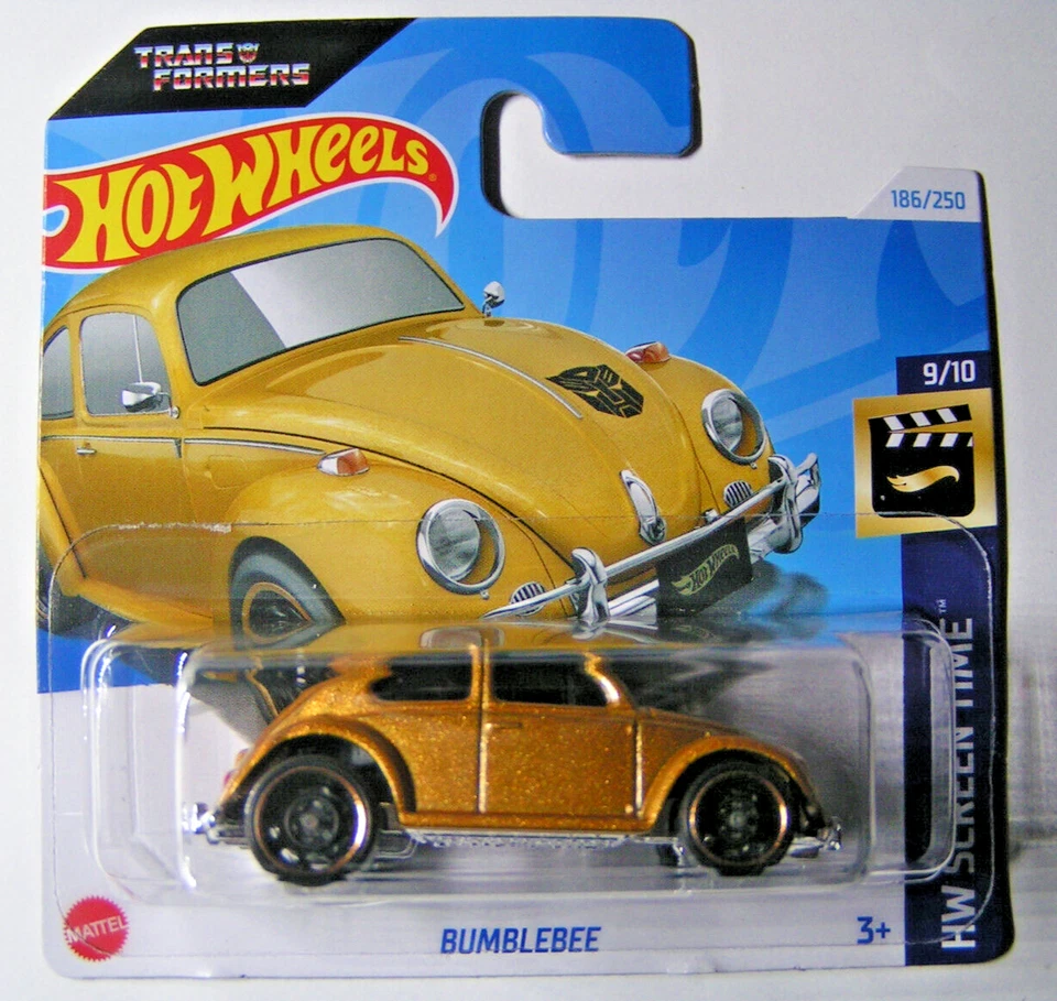 Hot Wheels - Bumblebee - Transformers - VW Beetle - Hw Screen Time 2024 - HTF09 - Image 1 of 3