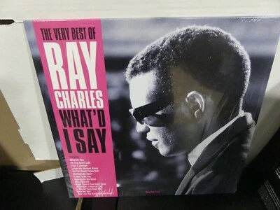 RAY CHARLES THE VERY BEST OF - 180-GRAM PINK VINYL LP - Image 1 of 2