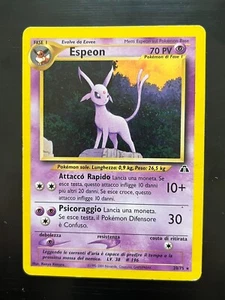 Espeon 20/75 Rara Non Holo Ita Set Neo Discovery Vintage - Imagen 1 de 4