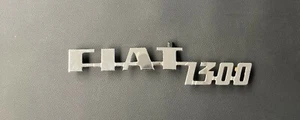 FIAT 1300 - Script / Schriftzug / Scritta - New Old Stock - Picture 1 of 2