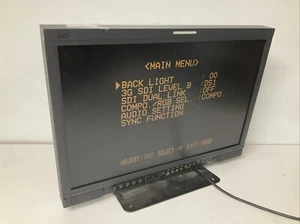 JVC DT-V24G1 HD MULTIFORMAT 24" 1920X1080 BROADCAST STUDIO LCD MONITOR #1 - Picture 1 of 6