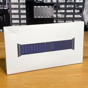 🟢 Apple Watch Navy Alpine Loop Ultra Strap 49mm Czarny Tytan L 100% Oryginalny - Zdjęcie 1 z 19