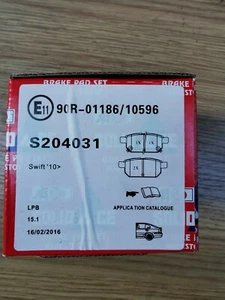 Solid Auto REAR BRAKE PADS NEW, Premium Quality fits Suzuki Swift 2010 - Picture 1 of 2
