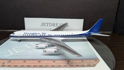 1/200 CHAMPION AIR DOUGLAS DC-8-62 MGM HYBRID N802MG BLUE BOX / INFLIGHT 200 - Image 1 of 4