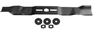 20" Universal 3-IN-1 Mower Blade w/Adapters Mulch • Bag • Side Discharge - Picture 1 of 5