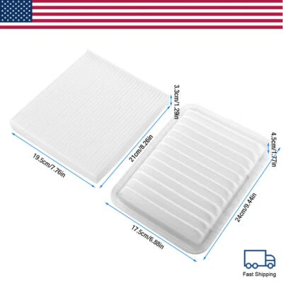 Juego de filtros de motor/cabina CA10190 PARA Pontiac Vibe 2009-2010 1,8 L Foto 1 de 4