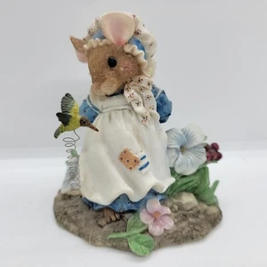 Enesco Priscilla Hillman Mouse Tales Figurine Little Betty Blue 1995 - Picture 1 of 6