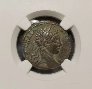 NGC VF Elagabalus SYRIA,ANTIOCH 218-222 ce BI TETRADRACHM - Picture 1 of 4