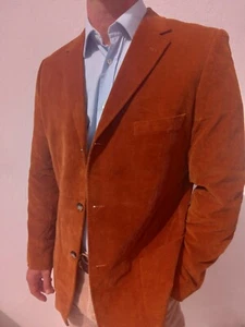 Bogner Men's Jacket Size 44 UK Brown Corduroy Vintage RRP £450 - Picture 1 of 12