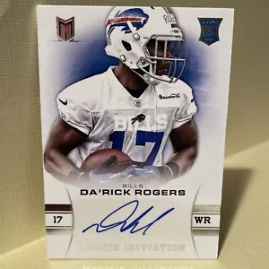 2013 Momentum Rookie Initiation Signatures #21 Da'Rick Rogers Auto 41/49 - Picture 1 of 2