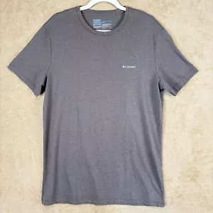 Columbia T-Shirt Herren L braun neutral Kurzarm Shirt Rundhals Grafik Logo - Bild 1 von 7