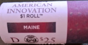 American Innovation Dollar Roll for Maine from the Denver Mint-Year 2024 - Picture 1 of 1