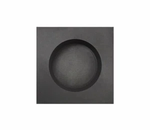 10 Oz Troy Round Silver Graphite Ingot Coin Mold Melting Casting Refining Metal - Picture 1 of 2