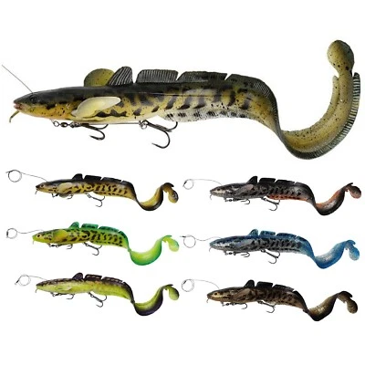 Savage Gear 3D Burbot 25cm SS Shallow 36cm & 50cm FS Quappe Gummifisch Hecht - Bild 1 von 4