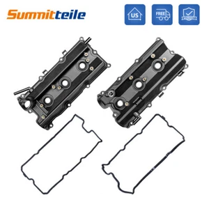 2 PIEZAS Cubiertas de válvula de motor con junta para Nissan 350Z Infiniti G35 M35 FX35 V6 3,5 L - Imagen 1 de 9