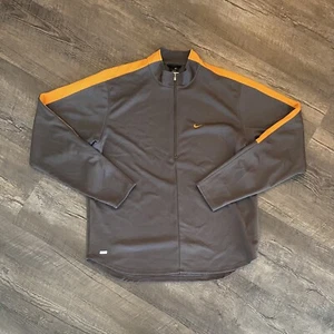 Nike Men's Pullover 1/4 Zip Large Warm Up Athletic Lightweight Gray - Picture 1 of 4