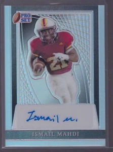 2024 Leaf Pro Set Metal Ismail Mahdi #PA-IM1 Prismatic Silver Autograph /25 - Picture 1 of 2