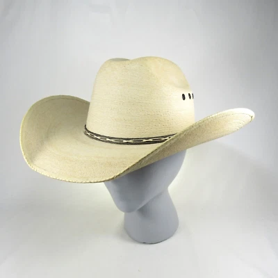 Cowboy Hat Atwood Hereford Shantung 75X   Size 7-1/2 - Image 1 of 4