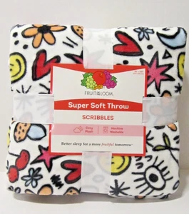 Fruit of the Loom Scribbles Super Soft Midweight Throw - Bild 1 von 4