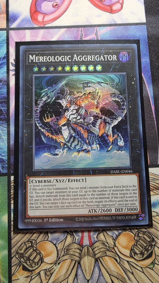 Mereologic Aggregator DABL-EN046 Darkwing Blast SR Mint 1st Edition Yugioh - Image 1 of 1