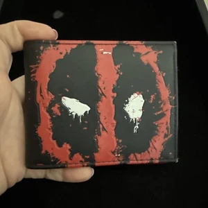 Deadpool Bi-Fold Geldbörse Marvel Comics X-Force X-Men Insignia Logo Neu 4726 - Bild 1 von 5