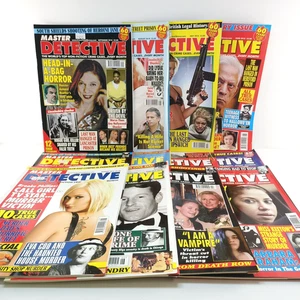12x Master Detective Magazine Bundle 6x 2010 6x 2012 True Crime Serial Killer - Picture 1 of 13