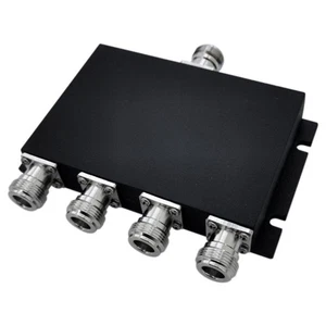 4-Way WiFi/GSM Signal Splitter Adaptor 50 ohms Fast Network Internet Router PC - Picture 1 of 4