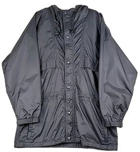 Rugged Exposure Extreme Regenjacke mit Kapuze Herren L/XL schwarz wasserdicht gefüttert Pkts - Bild 1 von 18