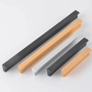 64~320 mm Loch Aluminium Schubladengriff Küchengriffe Schrank Kleiderschrank Türgriff - Bild 1 von 14