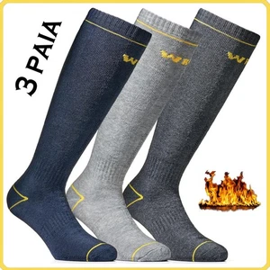 3 calze uomo DA LAVORO lunghe termiche RINFORZATE calzini invernali calzettoni - Foto 1 di 4