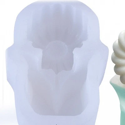 73x110x38mm Handmade 3D Silicone Flower Mold Environmentally Friendly Flower - Image 1 of 4