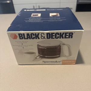 BLACK & DECKER Spacemaker Caffettiera 3360WH Ricambio Caraffa Pentola 12 TAZZE - Foto 1 di 10