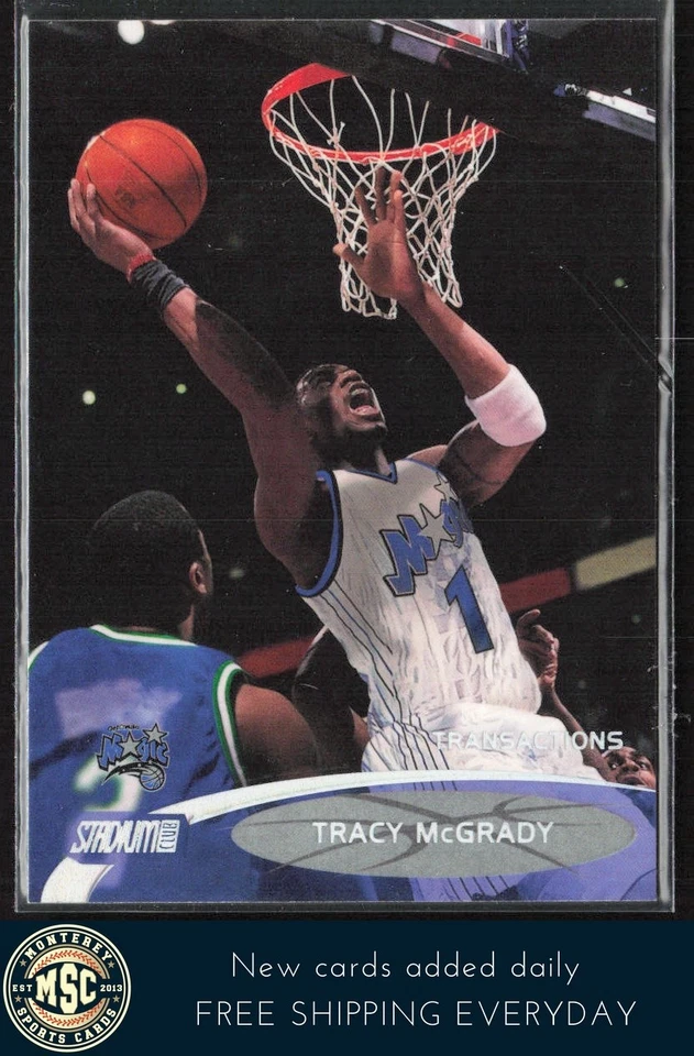 Tracy McGrady 2000-01 Stadium Club #137 Orlando Magic - Image 1 of 2