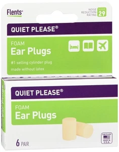 Flents ProTechs Quiet! Please Foam Ear Plugs 6ct - Picture 1 of 1