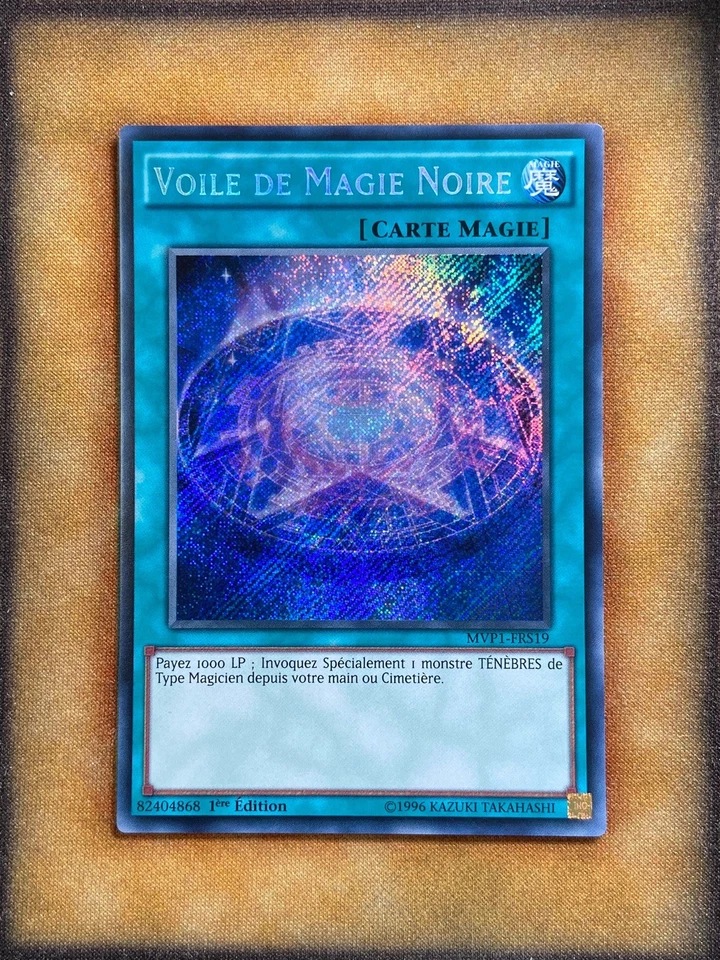 Yugioh Dark Magic Veil MVP1-ENS19 Secret Rare 1st Ed FRENCH LP - Image 1 of 1