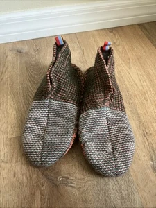 Zapatillas Bomas de punto jacquard multicolor con agarre para mujer medianas - Imagen 1 de 5